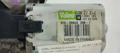 Peça sobressalente para automóvel em segunda mão motor do limpador traseiro por opel corsa d cosmo referências oem iam 53027312  
