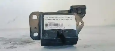 Second-hand car spare part trunk lock for toyota corolla (e12) 1.4 linea terra berlina oem iam references 1015283000