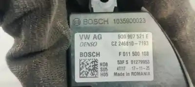 Автозапчастина б/у стійкість на нагревання для skoda superb (3v3) 2.0tdi 150 fap посилання на oem iam 5q0907521e  