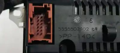 Peça sobressalente para automóvel em segunda mão display gps / multimídia por citroen c3 1.4 hdi exclusive referências oem iam 96632560xt  