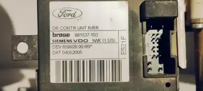 Автозапчастина б/у двигатель заднього правого скла для ford focus c-max (cap) ghia (d) посилання на oem iam 981537103  