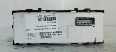 Second-hand car spare part multifunction display for renault kangoo expression profesional oem iam references 280341078r  