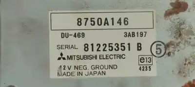 Автозапчастина б/у багатофункційний дисплей для mitsubishi l 200 (ka0/kb0) raging bull посилання на oem iam 8750a146  