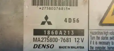 Peça sobressalente para automóvel em segunda mão centralina de motor uce por mitsubishi l 200 (ka0/kb0) raging bull referências oem iam 1860a213  