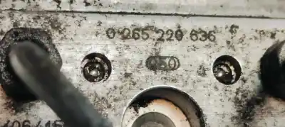 Peça sobressalente para automóvel em segunda mão abs por opel zafira a elegance referências oem iam 0273004592  