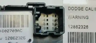 Peça sobressalente para automóvel em segunda mão interruptor 4 piscas - emergência por dodge caliber 2.0i 155 referências oem iam 12862326  
