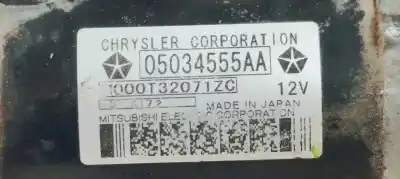 Peça sobressalente para automóvel em segunda mão motor de arranque por dodge caliber 2.0i 155 referências oem iam 05034555aa  
