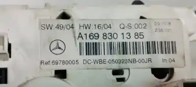 İkinci el araba yedek parçası iklim kontrolü için mercedes clase a (w169) 2.0cdi 110 [180] oem iam referansları a1698301385  