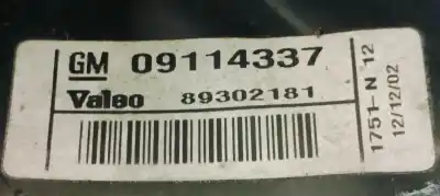 Pezzo di ricambio per auto di seconda mano luci posteriori destra per opel corsa c 1.0i 12v riferimenti oem iam 09114337  