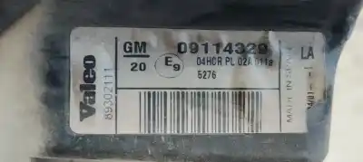 Pezzo di ricambio per auto di seconda mano faro anteriore sinistro per opel corsa c 1.0i 60 riferimenti oem iam 09114329  