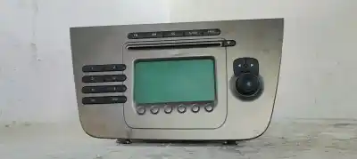 Peça sobressalente para automóvel em segunda mão sistema de áudio / rádio cd por seat toledo (5p2) 1.9tdi 105 referências oem iam 5p1035186
