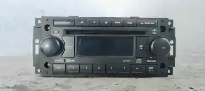 Second-hand car spare part audio system / radio cd for dodge caliber 2.0i 155 oem iam references p05091509ag
