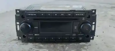 Pezzo di ricambio per auto di seconda mano impianto audio / radio cd per dodge caliber 2.0i 155 riferimenti oem iam p05091509ag  