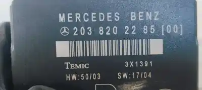 Pièce détachée automobile d'occasion module électronique pour mercedes clase c (w203) familiar 2.2 cdi cat références oem iam 2038202285  