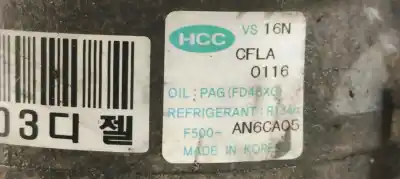 Second-hand car spare part air conditioning compressor for hyundai i30 classic oem iam references f500an6ca05  