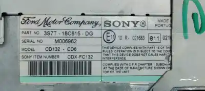 Piesă de schimb auto la mâna a doua sistem audio / cd radio casetofon pentru ford focus c-max (cap) ghia (d) referințe oem iam 3m5f18c821be  