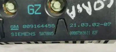 Pezzo di ricambio per auto di seconda mano display multifunzione per opel corsa c 1.0i 60 riferimenti oem iam 009164455  