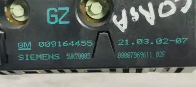 Pezzo di ricambio per auto di seconda mano display multifunzione per opel corsa c 1.0i 12v riferimenti oem iam 009164455  