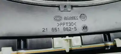 Second-hand car spare part dashboard for peugeot 307 (s1) xr clim oem iam references p9646742480  