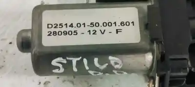 Peça sobressalente para automóvel em segunda mão motor elevador vidro dianteiro direito por fiat stilo (192) 1.9 jtd / 1.9 jtd 115 active referências oem iam   