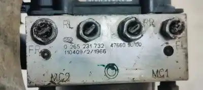 Pezzo di ricambio per auto di seconda mano abs per nissan note (e11e) 1.5dci 90 fap riferimenti oem iam 476609u100  