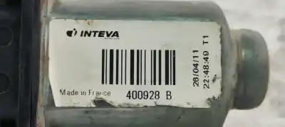 Second-hand car spare part rear left window regulator for nissan note (e11e) 1.5dci 90 fap oem iam references 400928b  