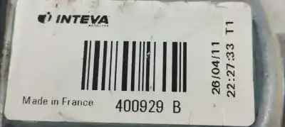 Second-hand car spare part rear right window regulator for nissan note (e11e) 1.5dci 90 fap oem iam references 400929b  