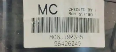 Peça sobressalente para automóvel em segunda mão quadrante por chevrolet kalos 1.4 se referências oem iam 96426049  