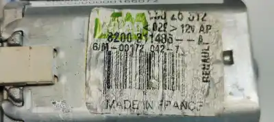 Peça sobressalente para automóvel em segunda mão motor do limpador traseiro por renault clio iii 1.5dci 85 referências oem iam 8200311486a  