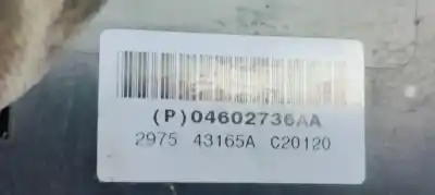 Peça sobressalente para automóvel em segunda mão botão / interruptor elevador vidro dianteiro esquerdo por chrysler 300 c 3.0crd 220 fap referências oem iam 04602736aa  