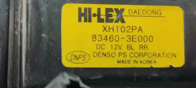 Автозапчастина б/у регулятор скла заднього правого для kia sorento 2.5 crdi ex посилання на oem iam 834603e000  