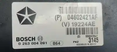 Second-hand car spare part electronic module for chrysler 300 c 3.0crd 220 fap oem iam references 04602421af  