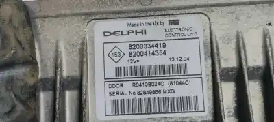 Second-hand car spare part ecu engine control for renault scenic ii grand exception oem iam references 8200334419  