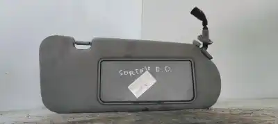 Peça sobressalente para automóvel em segunda mão para-sol direito por kia sorento 2.5 crdi ex referências oem iam 