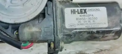 Peça sobressalente para automóvel em segunda mão elevador de vidros traseiro esquerdo por kia sorento 2.5 crdi ex referências oem iam 834503e000  