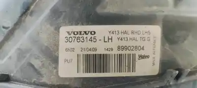Second-hand car spare part left headlight for volvo xc60 2.4 d oem iam references 30763145  