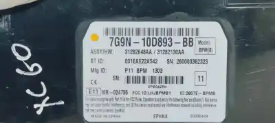 Second-hand car spare part electronic module for volvo xc60 2.4 d oem iam references 7g9n10d893bb  