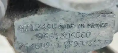 Second-hand car spare part turbocharger for fiat scudo combi (272) semiacrist. l1h1 120 multijet (5 pl.) oem iam references 9661306080  