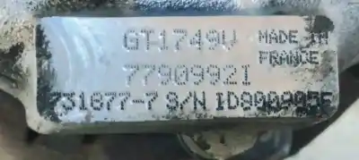 Peça sobressalente para automóvel em segunda mão turbocompresor por bmw serie 3 berlina (e46) 320d referências oem iam 77909921  