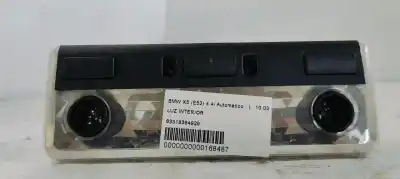 Peça sobressalente para automóvel em segunda mão luz interior por bmw x5 (e53) 4.4i automático referências oem iam 63318364929