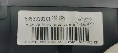 Peça sobressalente para automóvel em segunda mão comando de sofagem (chauffage / ar condicionado) por citroen c3 1.4 premier referências oem iam 96533393xt  