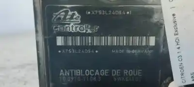Автозапчастина б/у абс для citroen c3 1.4 hdi exclusive посилання на oem iam 10097011083  