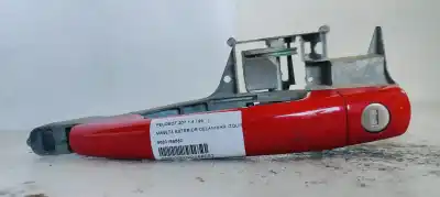Peça sobressalente para automóvel em segunda mão puxador exterior dianteiro esquerdo por peugeot 207 207 5p sport 1.4 referências oem iam 9680168680