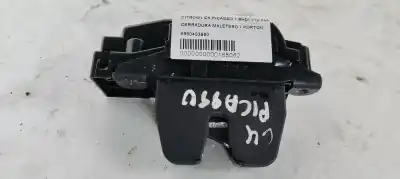 Peça sobressalente para automóvel em segunda mão fechadura do mala por citroen c4 picasso 1.6hdi 112 fap referências oem iam 9660403980  