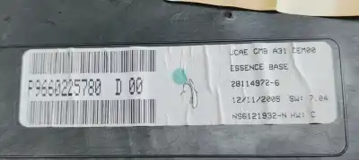 Second-hand car spare part dashboard for citroen c3 1.4 premier oem iam references p9660225780  