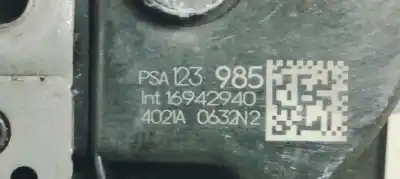 Peça sobressalente para automóvel em segunda mão fechadura da porta traseira esquerda por citroen c3 1.2i 82 referências oem iam 123985  