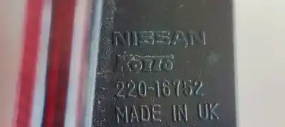 Second-hand car spare part left tailgate light for nissan note (e11e) 1.5dci 90 fap oem iam references   