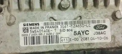 Second-hand car spare part ecu engine control for ford fiesta (cbk) fun oem iam references 3s6112a650lc  