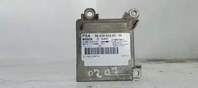 Pièce détachée automobile d'occasion boitier de commande d'airbag pour peugeot 207 207 5p sport 1.4 références oem iam 9663593480