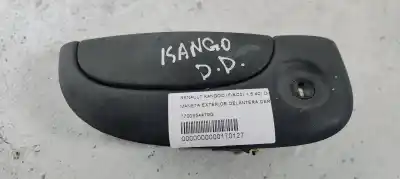 Second-hand car spare part exterior right front door handle for renault kangoo (f/kc0) 1.5 dci diesel oem iam references 7700354479g   Second-hand car spare part exterior right front door handle for renault kangoo (f/kc0) 1.5 dci diesel oem iam references 7700354479g